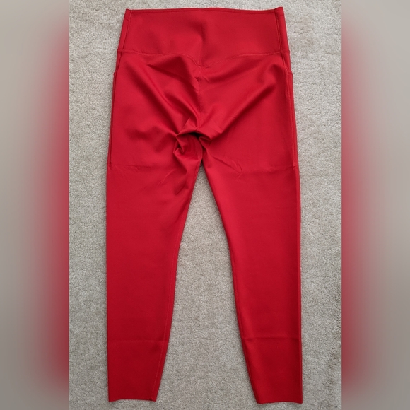 NWT Nike Dri-Fit red leggings large - Picture 2 of 8